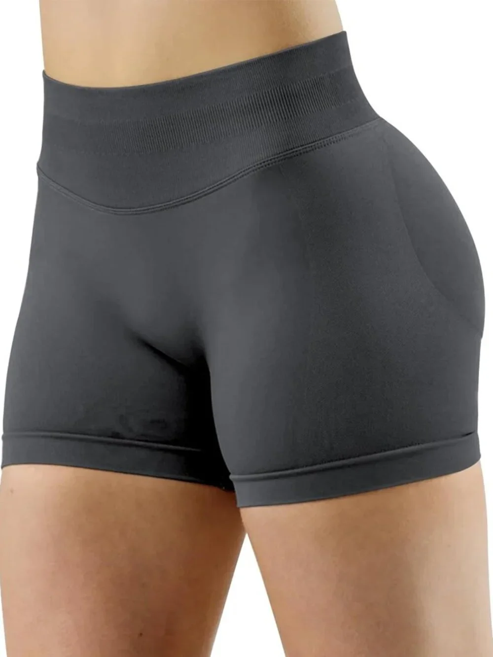 Seamless High-Waisted Women's Workout Shorts 4.5